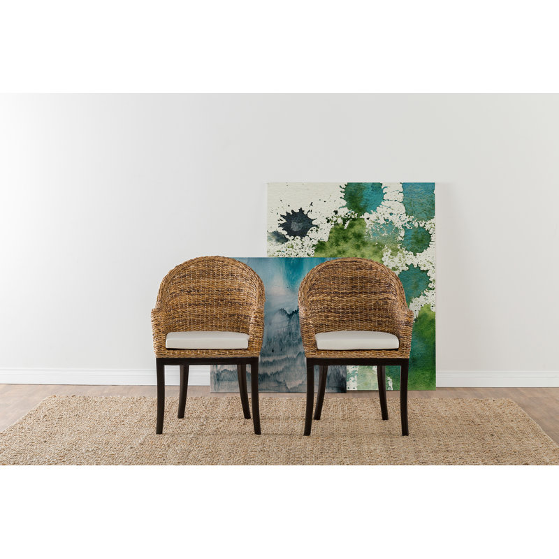 Joss & Main Rowan Arm Chair in Brown & Reviews Wayfair